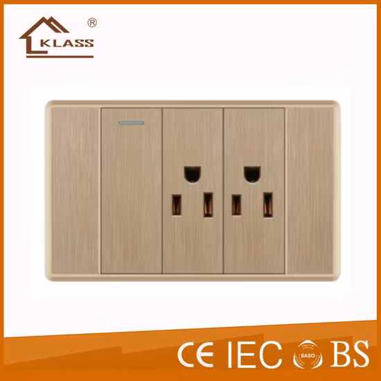 South America Venezuela Electrical Light Wall Switch Socket