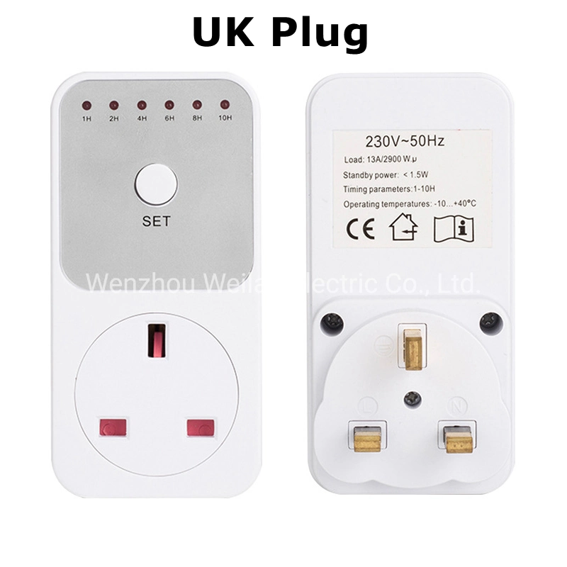 Plug Countdown Timer Switch Smart Control Plug-in Socket Auto Shut off Outlet Automaticl Turn off Electronic Device