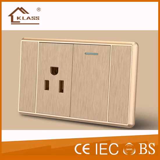 South America Venezuela Electrical Light Wall Switch Socket