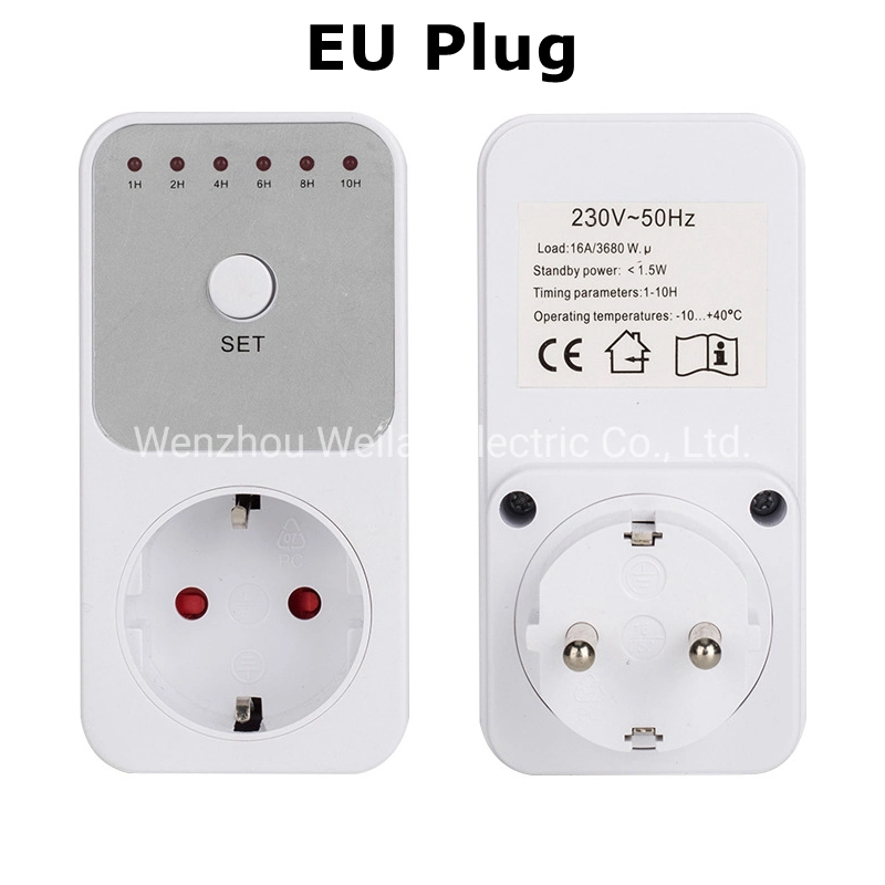 Plug Countdown Timer Switch Smart Control Plug-in Socket Auto Shut off Outlet Automaticl Turn off Electronic Device