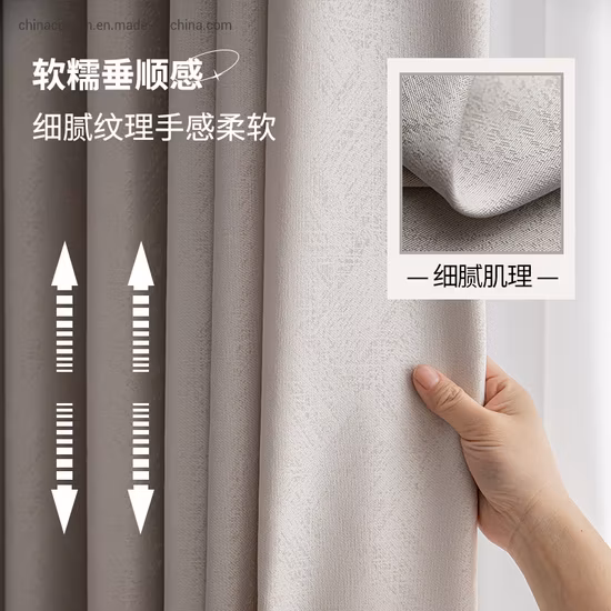 Poliéster eléctrico automático elegante de lujo de las cortinas del telar jacquar del rodillo de la moda