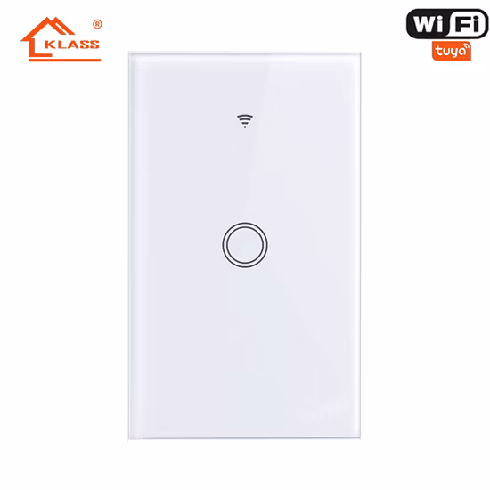 Interruptor de pared inteligente WiFi, 2 bandas