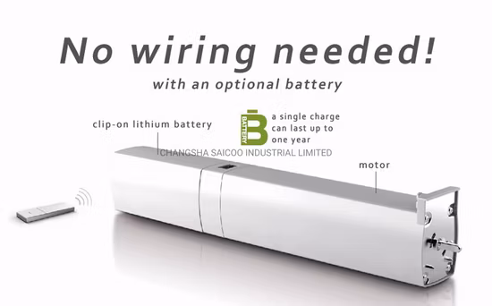 Motor de cortina WiFi/Zigbee, cortina automatizada con Control remoto eléctrico para el hogar