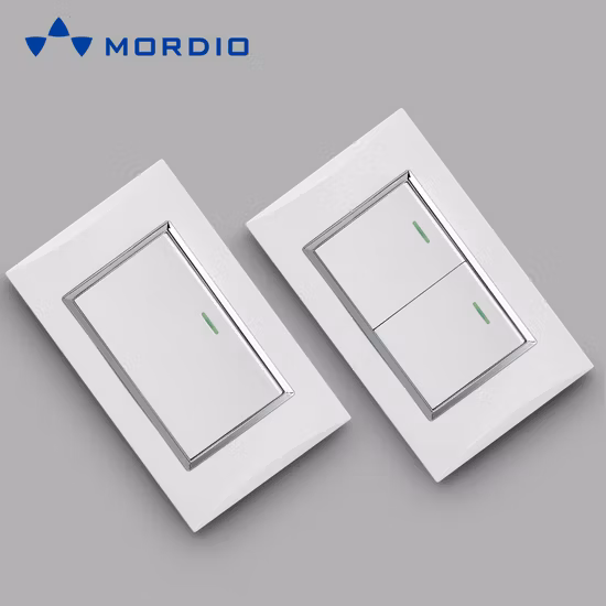 Zócalos del interruptor eléctrico de la pared internacional de China del estándar 15A de América del Sur de la nueva moda