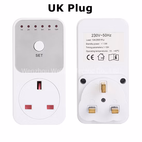 Enchufe Temporizador de cuenta regresiva Interruptor Enchufe de control inteligente